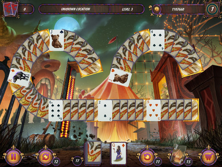 黑色纸牌:神秘马戏团 Dark Solitaire. Mystical Circus PC英文版下载