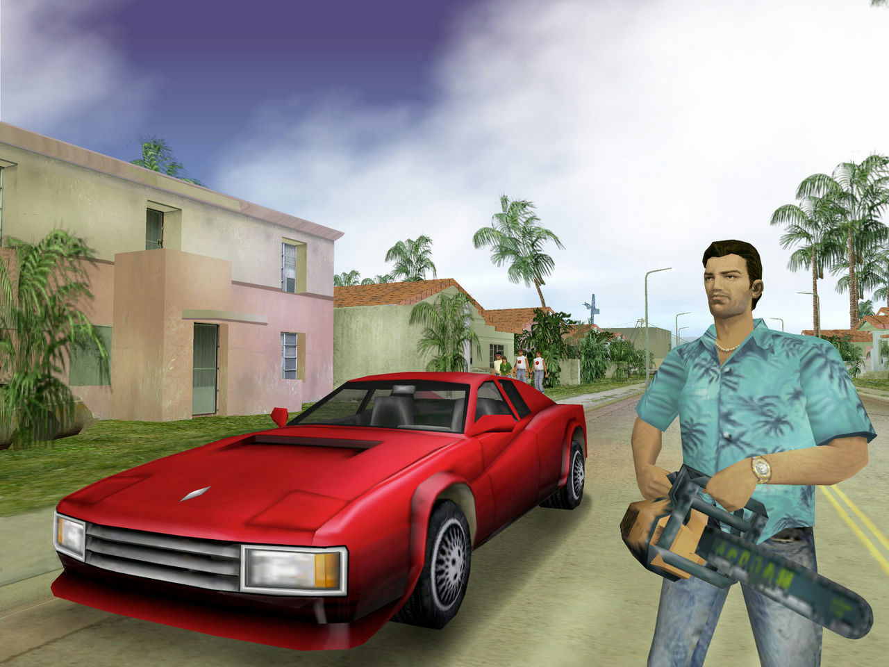 侠盗猎车手：罪恶都市重制版 Grand Theft Auto Vice City v1.17.37984884 免安装中文版[9.32GB]【B4046】