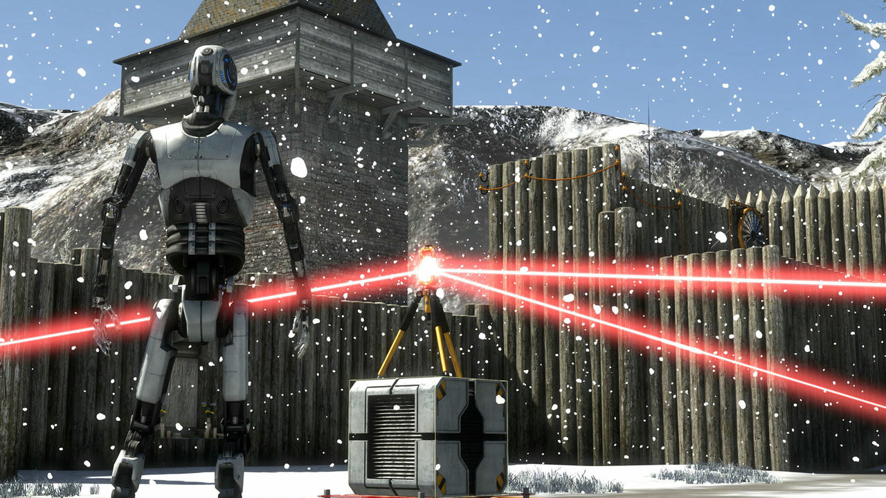 塔洛斯的法则：黄金版 The Talos Principle: Gold Edition v1.01 原版镜像安装包+免安装中文版[6.4GB+6.41GB]【B4237】