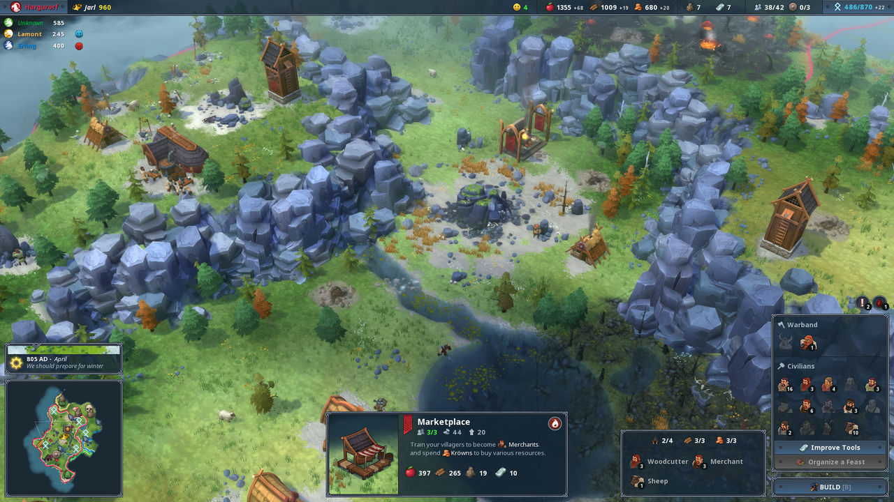 北境之地 Northgard v3.5.13.38575 免安装中文版[3.26GB]【B3524】