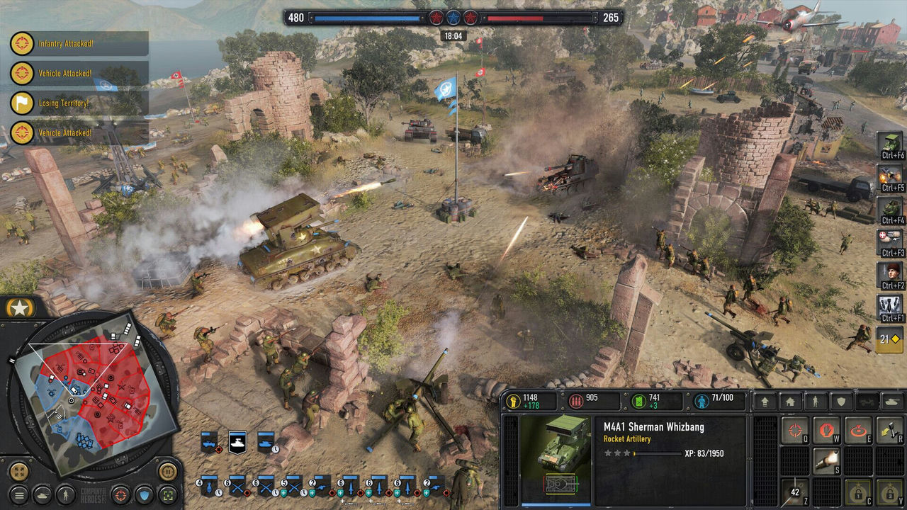 英雄连3 Company of Heroes 3 v1.4.2.21612+整合全部DLC 免安装中文豪华高级典藏版[27.84GB]【B0798】