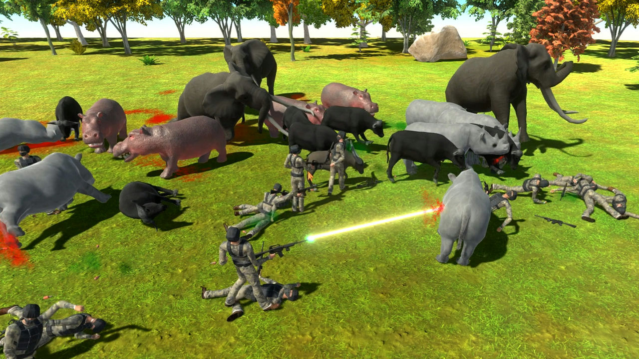 动物起义战斗模拟器 Animal Revolt Battle Simulator v8.3-整合DLC哺乳动物和猕猴+v9.3-加强九头蛇 免安装中文版[1.74GB]【B2837】