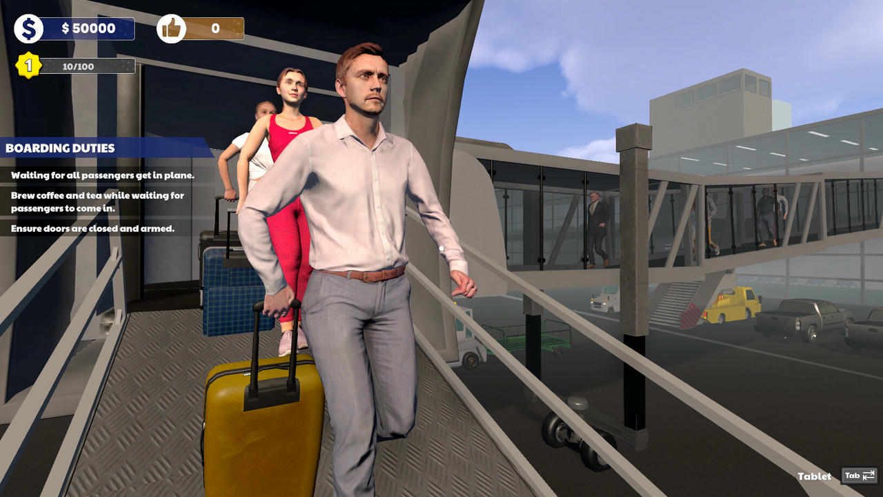 机舱服务员生活模拟器 Cabin Crew Life Simulator 空乘人生模拟器 Build.17917930.20250401 免安装中文版[2.37GB]【B5283】